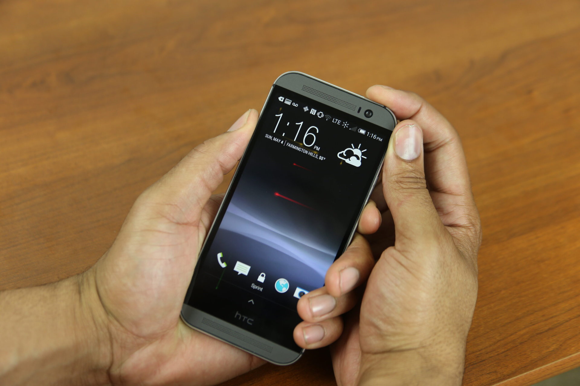 how to print screen on htc one